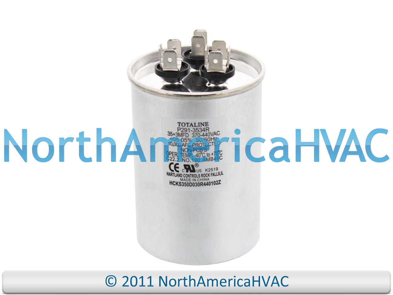 Ko Koto j④ OEM ICP Heil Tempstar Comfortmaker Dual Run Capacitor 35/3
